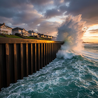 Steel Sheet Pile Seawalls